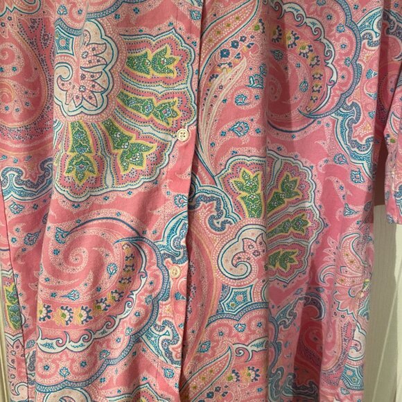 Women's Ralph Lauren Button-Up Sleep Dress - Picture 7 of 9